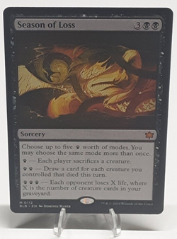 MTG - Bloomburrow - Season of Loss - #0112 - Near Mint - Image 1