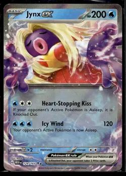 Jynx ex SV: Scarlet & Violet 151 124/165 NM Pokemon TCG | Buy 10 Get 10 Free - Image 1