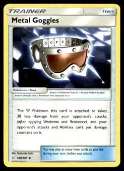 Metal Goggles SM - Team Up 148/181 MP Pokemon TCG | Buy 10 Get 10 Free - Image 1