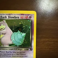 Dark Slowbro - 12/82 Team Rocket Unlimited Holo Rare Pokemon - LP - Image 3