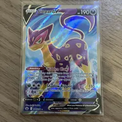 Pokemon Liepard V Sword & Shield Chilling Reign 180/198 Holo Full Art Ultra Rare - Image 1