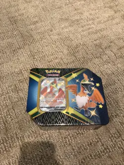 pokemon shining fates cramorant v tin - Image 1