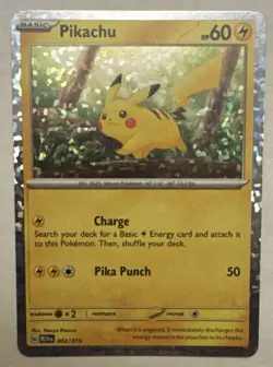 2025 McDonald’s Pokemon Dragon Discovery - M24EN - Pikachu - 002/015 - Holo - Image 1