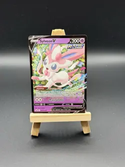 Pokemon TCG Sylveon V Sword & Shield SWSH202 Holo Promo LP-NM - Image 1
