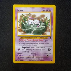 Mew Wizards of the Coast Black Star Promo 47 Pokemon TCG - NM - Image 1
