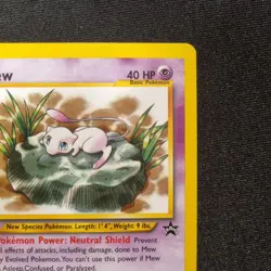 Mew Wizards of the Coast Black Star Promo 47 Pokemon TCG - NM - Image 3
