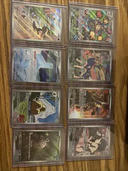 Pokemon Tcg Random Full Art Lot Of 8 - Image 1