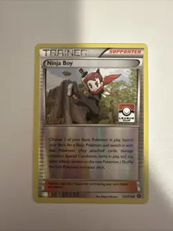 Pokemon TCG Ninja Boy 103/114 Promo League Cup STAFF Stamped - Image 1