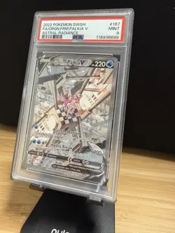2022 Pokemon SWSH Astral Radiance Origin Forme Palkia V Alt 167/189 PSA 9 MINT - Image 3