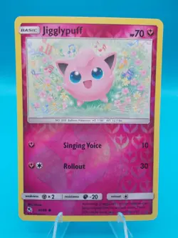 Jigglypuff 41/68 Hidden Fates Reverse Pokemon TCG Holo Near Mint/Mint - Image 1