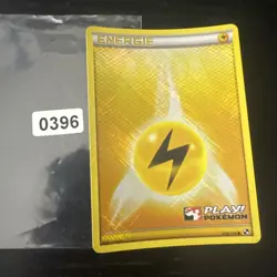 Play Pokemon! 2011 - LIGHTNING Energy - League Stamped Crosshatch Holo! - Image 1