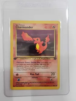 Pokemon TCG - Charmander 50/82 - 1st Edition - Team Rocket - Regular Common - Image 1