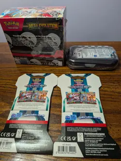 Factory Sealed Pokemon Mega Evolutions Booster Box 36 Packs With Bonus Mini Tin - Image 2