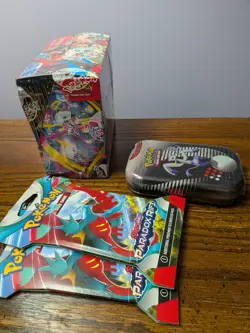 Factory Sealed Pokemon Mega Evolutions Booster Box 36 Packs With Bonus Mini Tin - Image 3
