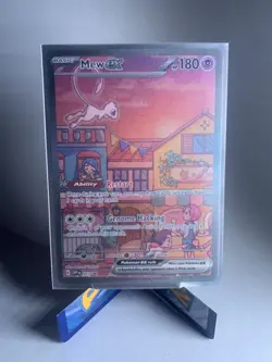 Pokemon Scarlet and Violet 151: Mew Ex #53 Black Star Promo Raw NM - Image 1