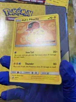 Ash's Pikachu "I Choose You" Sun & Moon Black Star Promo Lot - Pokemon TCG 2017 - Image 3