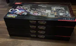 Pokemon Paldean Fates Great Tusk Iron Treads Ex Premium Collection New Lot Of 4 - Image 2