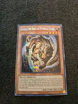 Gazelle the King of Mythical Claws - MP24-EN091 - Prismatic Secret Rare YuGiOh - Image 1