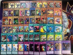 MAXIMILLION PEGASUS TOON BLUE-EYES KINGDOM WORLD RED-EYES PAGE-FLIP YUGIOH DECK - Image 1
