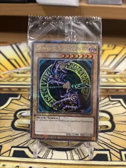 Yugioh Dunkler Magier TN23-DE001 Quarter Century Secret Rare OVP - Image 1