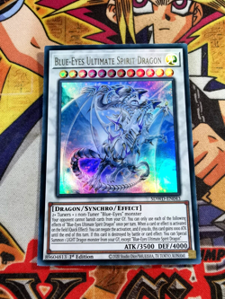 Blue-Eyes Ultimate Spirit Dragon sdwd-en043 1st Ed (NEW) Ultra Rare Yu-Gi-Oh! - Image 1