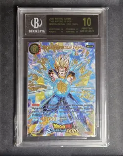 Dragon Ball Blue Vegito Sparking! Zero (PR) Holo Card - Image 1