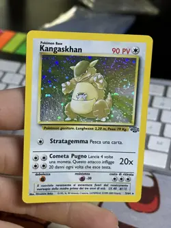ITALIAN Kangaskhan 5/64 Jungle 2000 Holo Rare WOTC Pokemon Card TCG - Image 3