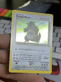 ITALIAN Kangaskhan 5/64 Jungle 2000 Holo Rare WOTC Pokemon Card TCG - Image 5