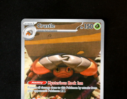 Pokemon Card TCG - Crustle 186/182 - Destined Rivals - Illustration Rare - NM ⭐ - Image 2