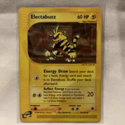 Pokemon TCG Electabuzz Expedition Base Set Uncommon Card 76/165 - Image 1