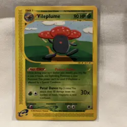 Pokemon Vileplume Expedition Card 69/165 Regular Rare - Image 1