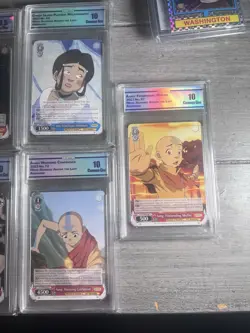 11x Avatar the last airbender weiss schwarz CC&G Graded Card Lot - Image 4
