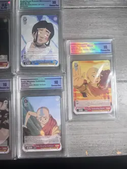 11x Avatar the last airbender weiss schwarz CC&G Graded Card Lot - Image 5