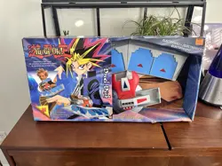 Vintage Yu-Gi-Oh Duel Disk Battle City Card Launcher 2003 NIB RARE BLUE BOX - Image 1