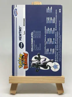 MP! - #150 Mewtwo 8/8 Non Holo - Danone 2000 Pokemon Stadium Tip Card - Image 2