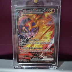 Destined Rivals Team Rockets Moltres EX Full Art. Very Nice Card. - Image 1
