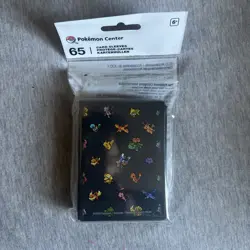 Pokemon Card Pokemon Center Exclusive Card Sleeves 65 Ct Pokemon Pixels - Image 1
