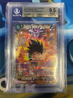 Dragon Ball Super Card Game Bardock, Origin of the Legend BGS 9.5 - Image 1