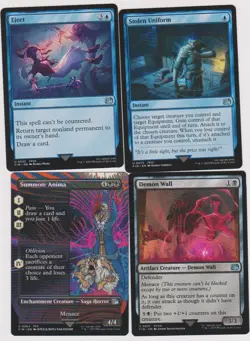 ANIMAL HORROR MULTICO DECK-40 CARDS MTG MAGIC N-MINT FINAL FANTASY -NEW FOILS A8 - Image 1