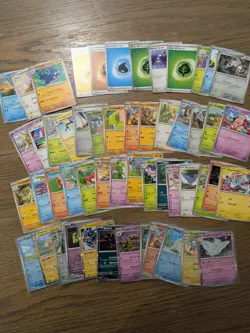 2023 Pokemon job lot, 45+ cards - Holos & base - Image 1