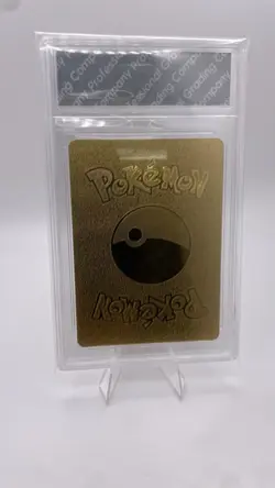 Pokemon Charizard-GX #150/147 *RARE* Grade GEM MT 10 Gold Foil Fan Art Card - Image 2