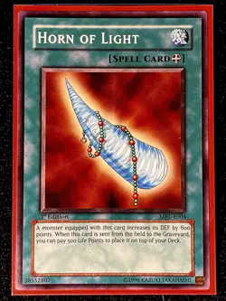 Horn of Light [MRL-E004] 1st Edition Near Mint Classic Yu-Gi-Oh! Card - Image 1