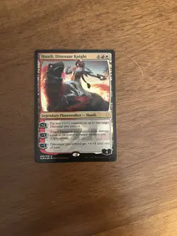 Huatli, Dinosaur Knight - Mythic Rare Planeswalker - Ixalan MTG Magic Card - Image 1