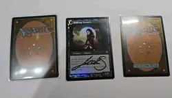 Mixed Lot Of 13 Signed Magic The Gathering Cards Incl Proof (MTG) - Image 3