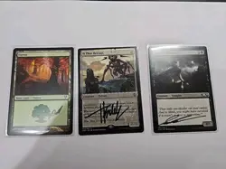 Mixed Lot Of 13 Signed Magic The Gathering Cards Incl Proof (MTG) - Image 4