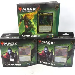 Lot of 3! ZENDIKAR RISING COMMANDER DECKS Magic Gathering MTG Card Game NEW - Image 1