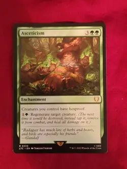1x Asceticism NM-Mint, English Universes Beyond: Commander: Lord of the Rings MT - Image 1