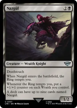 MTG Nazgul 337 - The Lord of the Rings #337 - Image 1