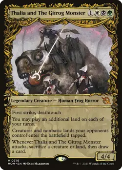 MTG Thalia and The Gitrog Monster Showcase - March of the Machine #316 - Image 1