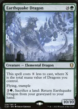 Earthquake Dragon Commander Legends: Battle for Baldur's Gate Regular - Image 1